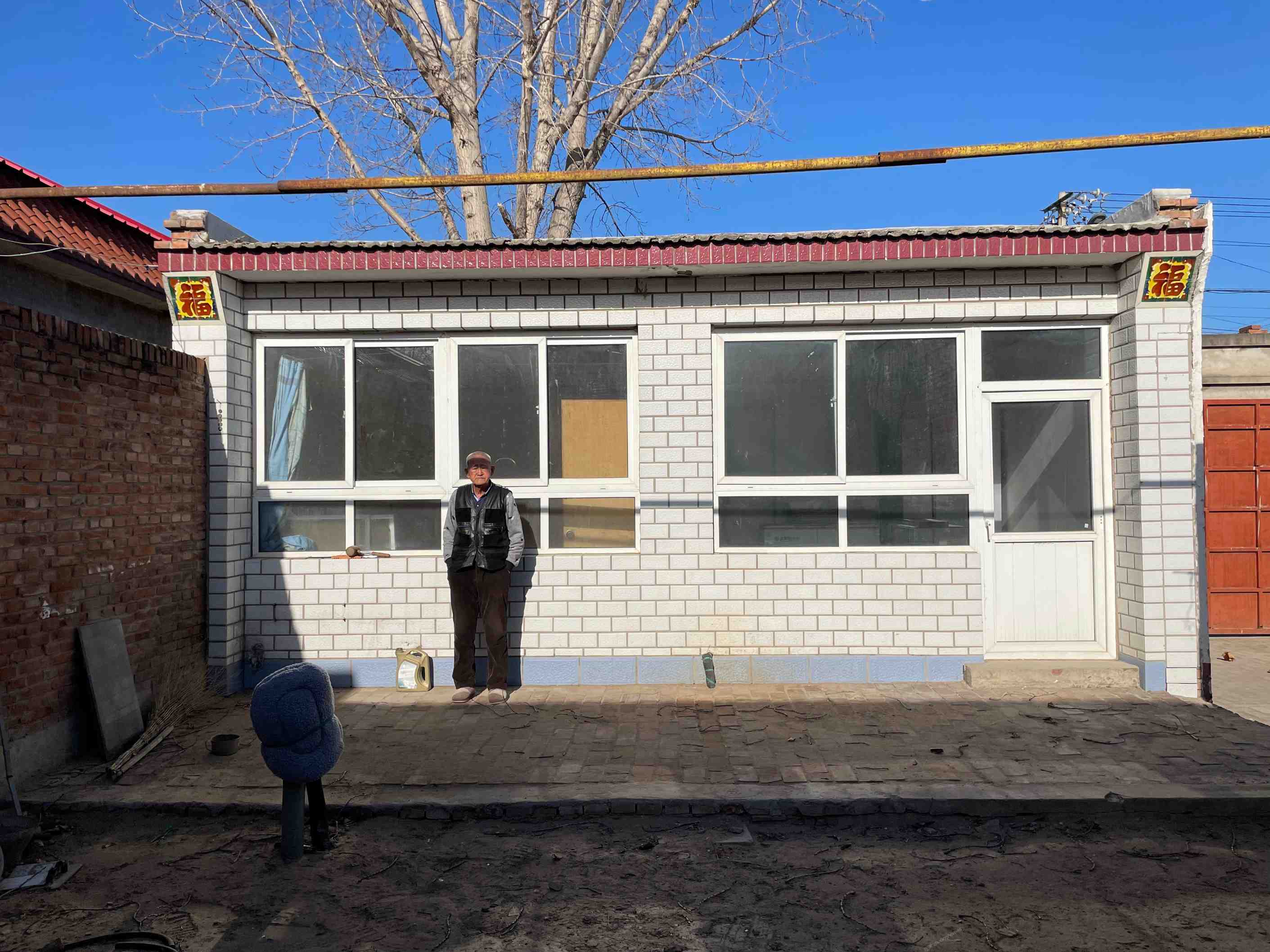 北京大兴北臧村100平米农村小院子出租，适合居住养老